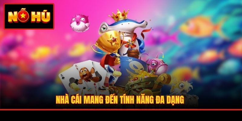 Nhà cái mang đến tính năng đa dạng